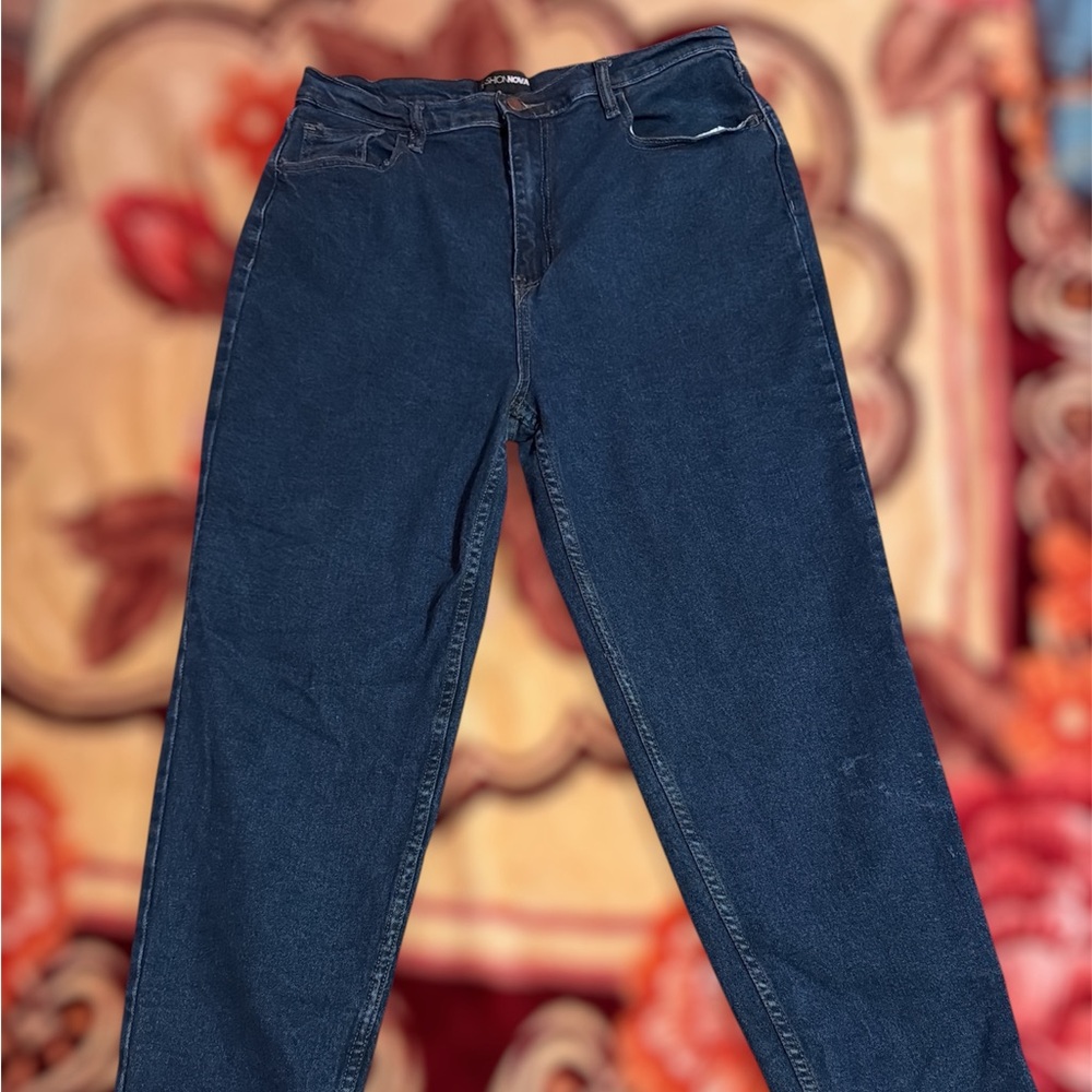 Fashion Nova Dark Blue women  Straight Jeans